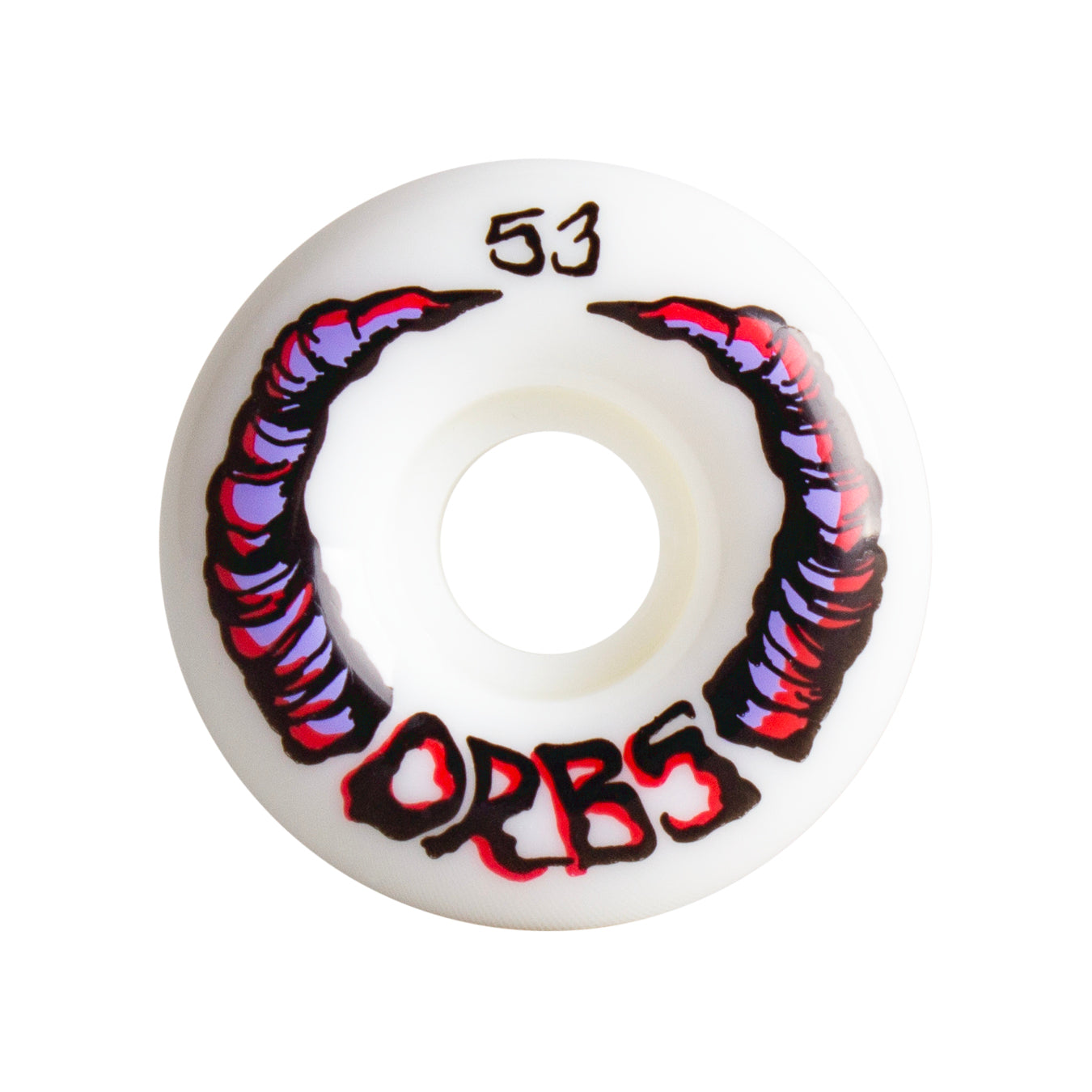 Orbs Apparitions White 53mm 99a Skateboard Wheels