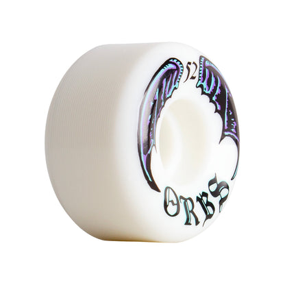 Orbs Specters White 52mm 99a Skateboard Wheels