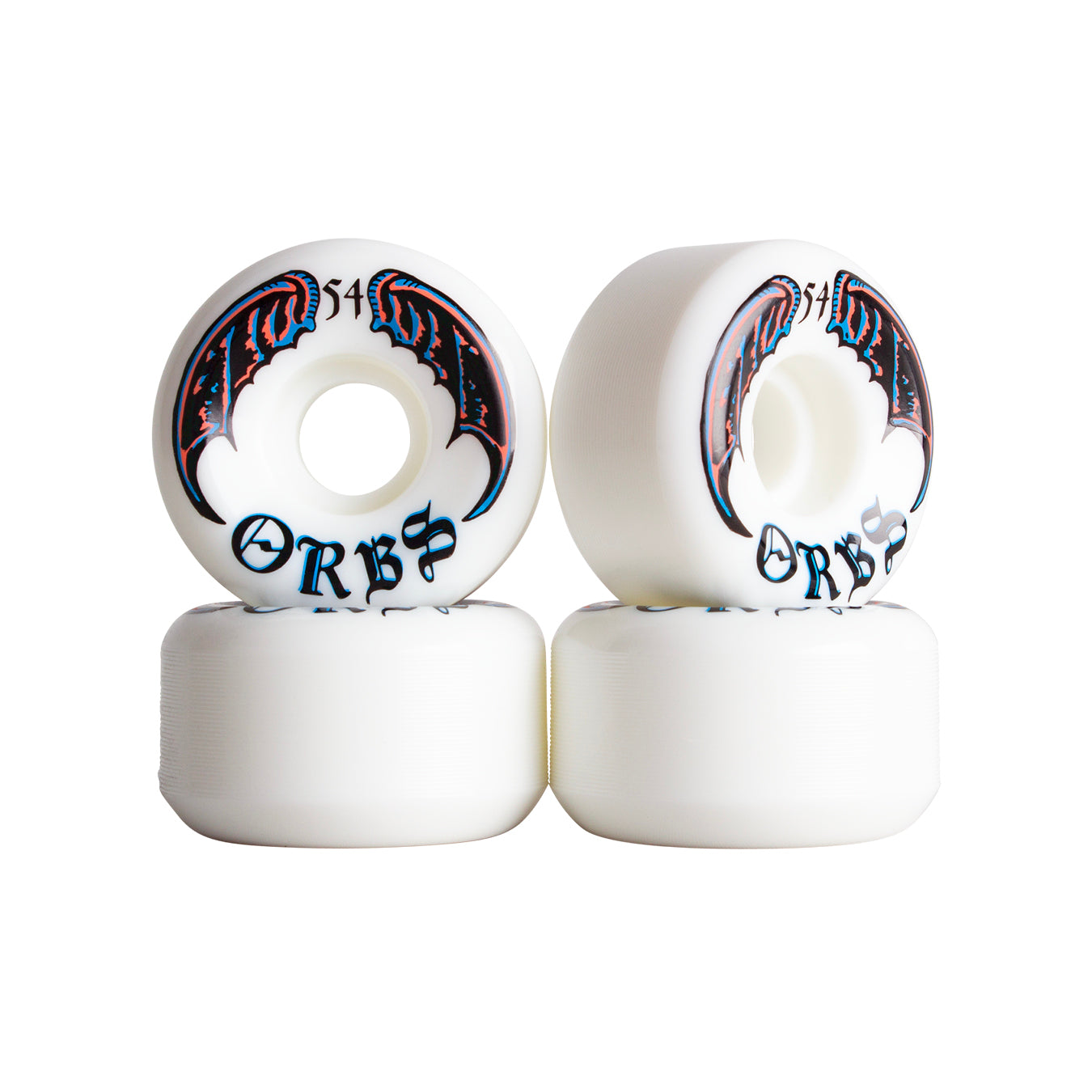 Orbs Specters White 54mm 99a Skateboard Wheels