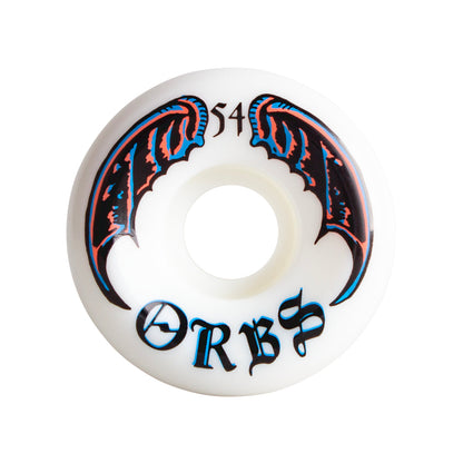 Orbs Specters White 54mm 99a Skateboard Wheels