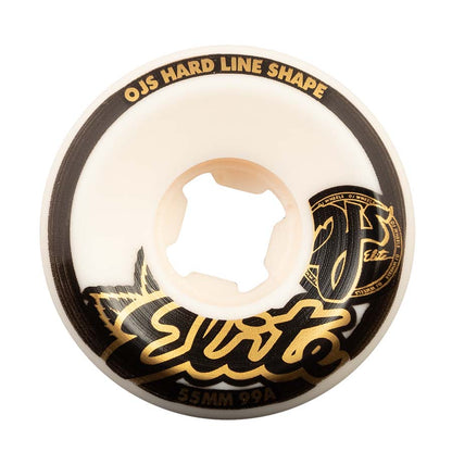 OJ Wheels 55mm 99a Elite Hardlines Skateboard Wheels