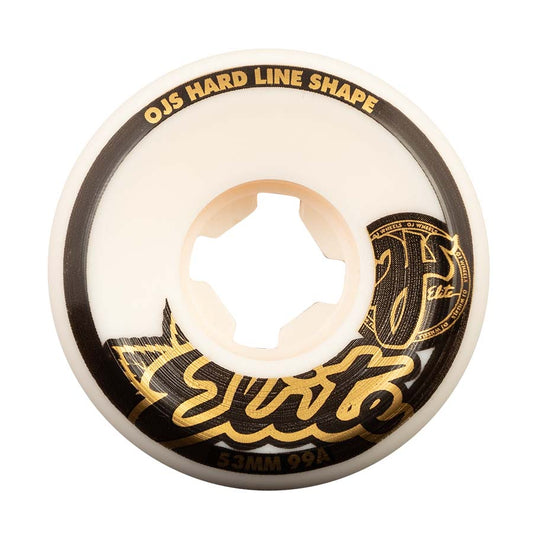 OJ Wheels 53mm 99a Elite Hardlines Skateboard Wheels