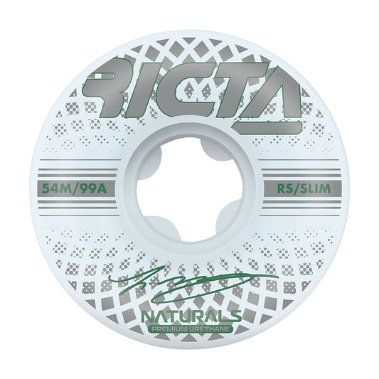 Ricta Wheels McCoy Reflective Nautrals 54mm 99a Slim Skate Wheels