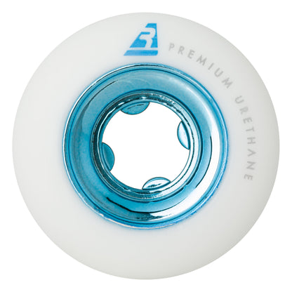 Ricta Wheels 54mm 99a Chrome Cores White Skateboard Wheels
