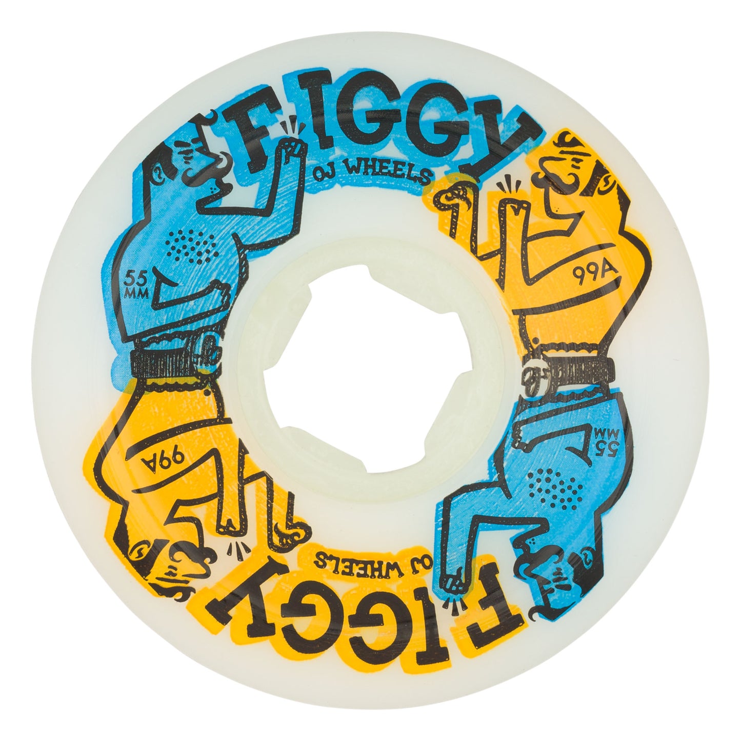 OJ Wheels Figgy Boxers Original Hardline 55mm 99a Skateboard Wheels