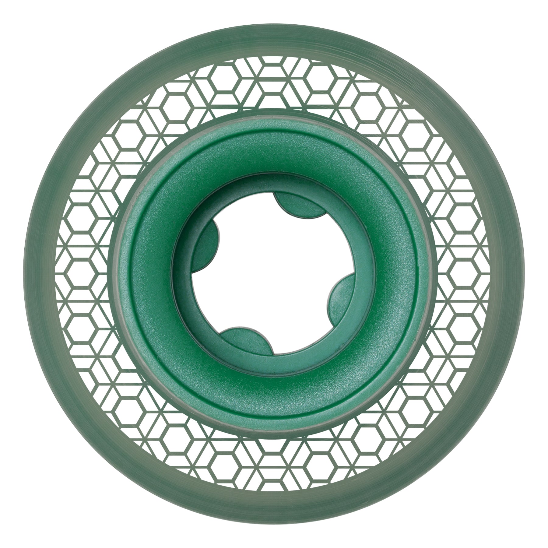 Ricta Wheels 54mm 95a Crystal Cores Clear Wide Skateboard Wheels (Set of 4)