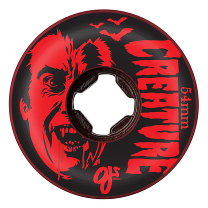 OJ Wheels 54mm 97a How To Kill A Vampire Bloodsuckers Red Black Skateboard Wheels