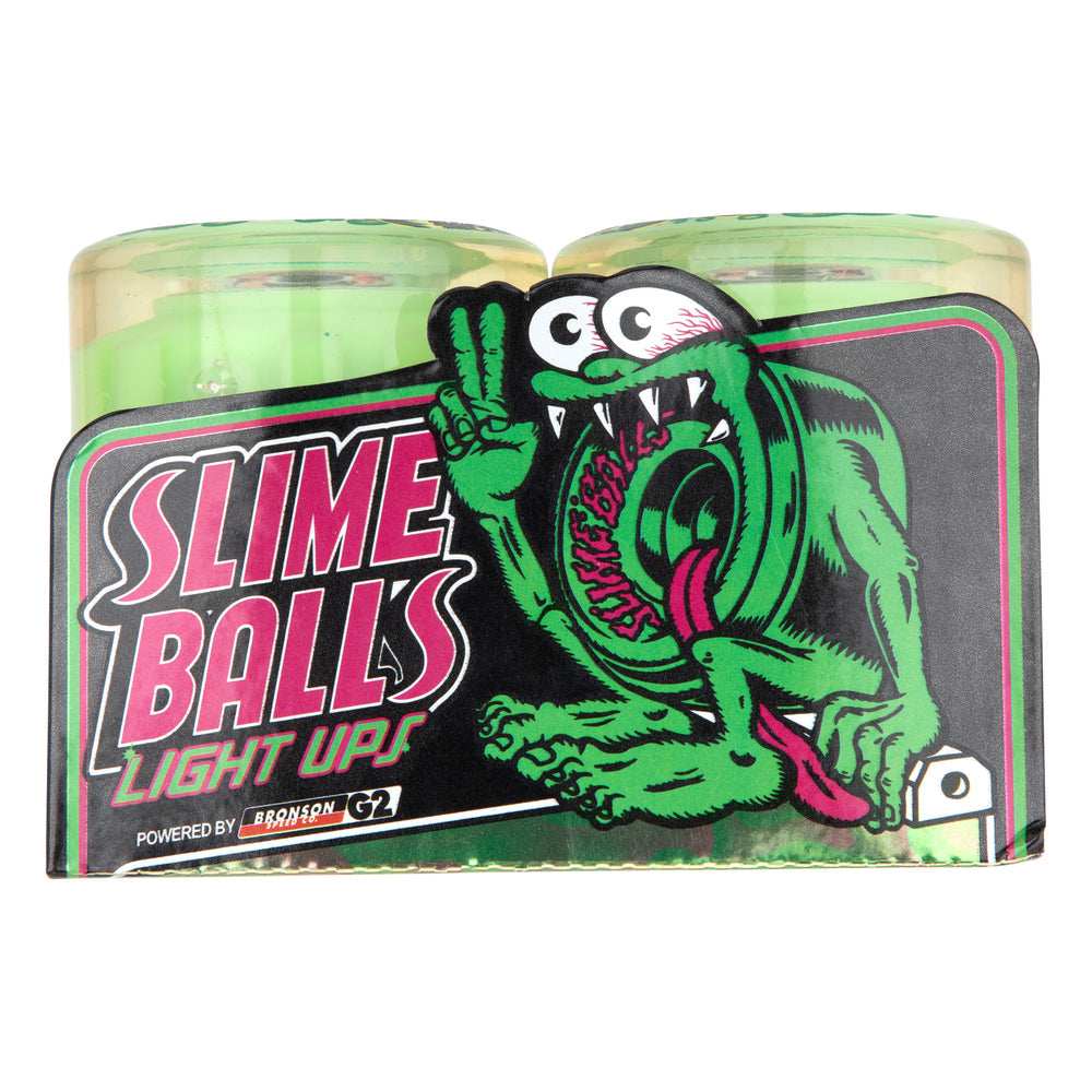 Slime Balls Wheels 60mm 78a Jelly Fish Light Ups OG Slime GITD Lonboard Wheels