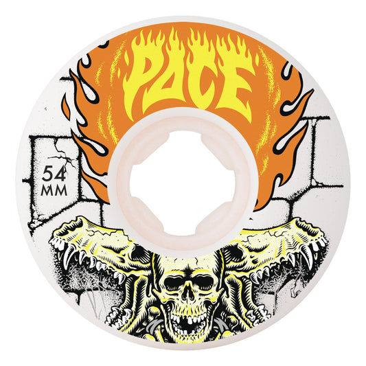 OJ Wheels 54mm 101a Rob Pace Dungeon Elite Chubbies White Skateboard Wheels