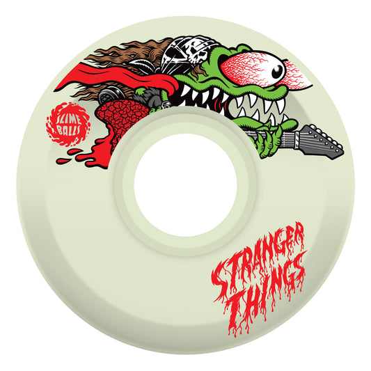 Slime Balls x Stranger Things 60mm 78a Meek Slasher Eddie OG Slime GITD Skate Wheels