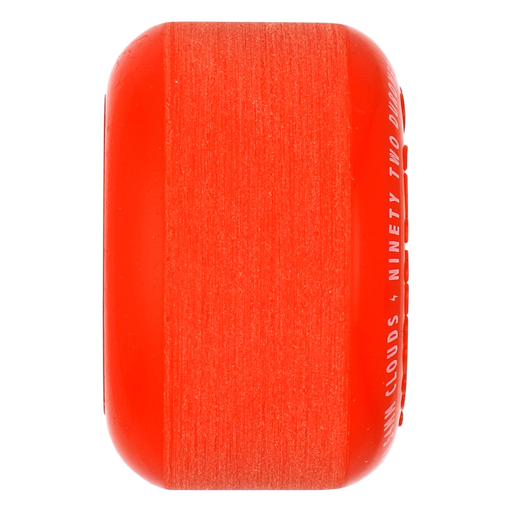 Ricta Wheels 54mm 92a Clouds Red Orange Skateboard Wheels