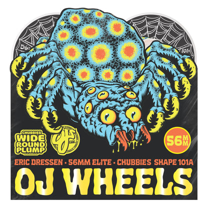 OJ Wheels Dressen PIT Elite Mini Combo 56mm 101a Skateboard Wheels