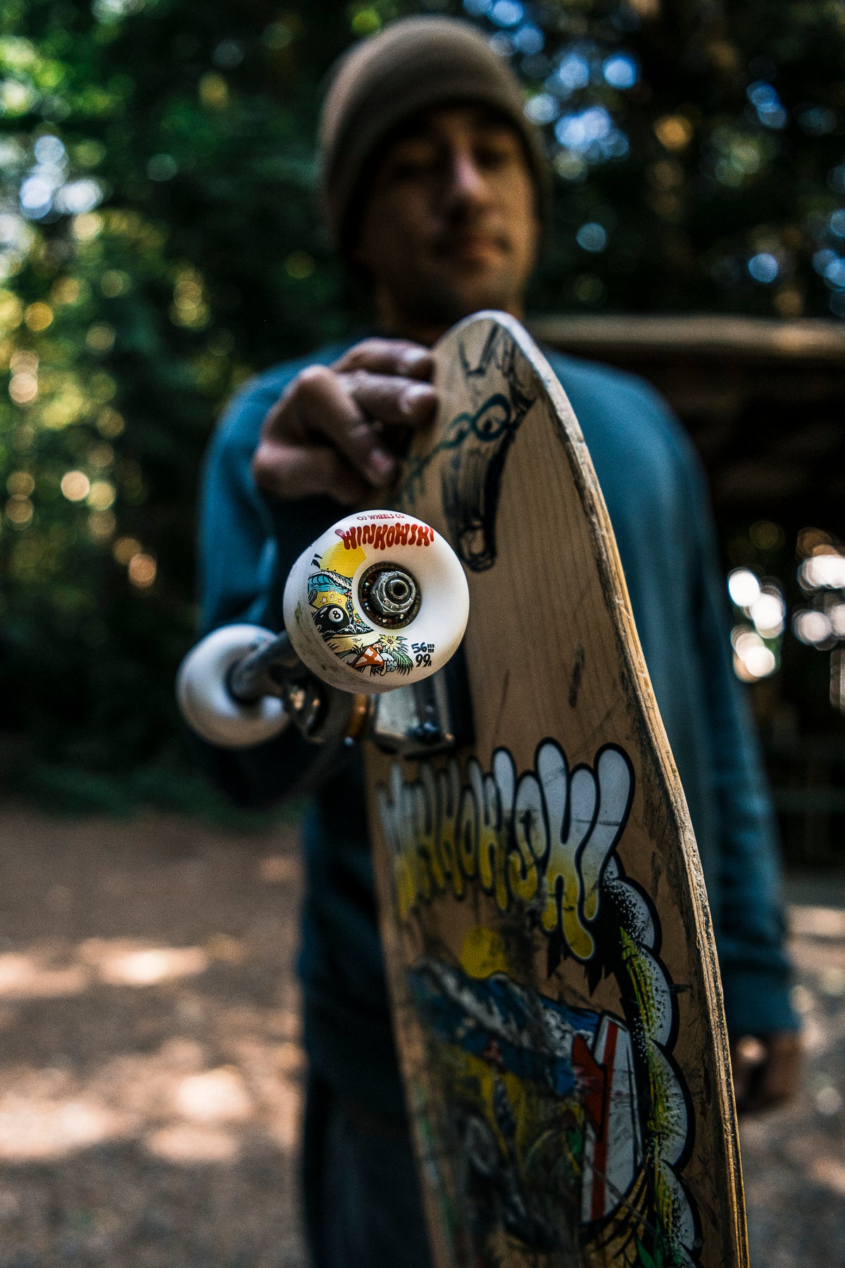 OJ Wheels 56mm 99a Erick Winkowski Mushroom Elite White Mini Combo Skateboard Wheels