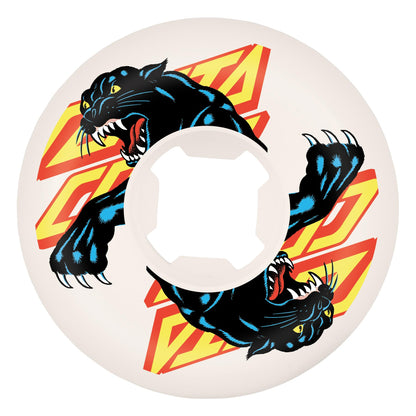 Slime Balls Wheels 54mm 95a Natas Reissue White Hardline Skate Wheels