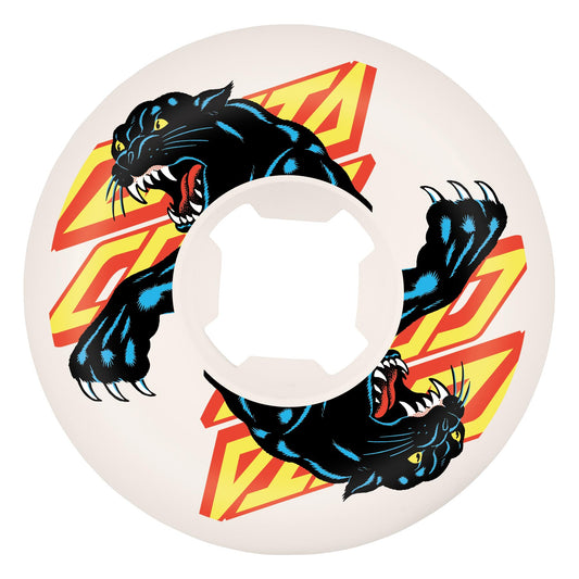 Slime Balls Wheels 54mm 95a Natas Reissue White Hardline Skate Wheels