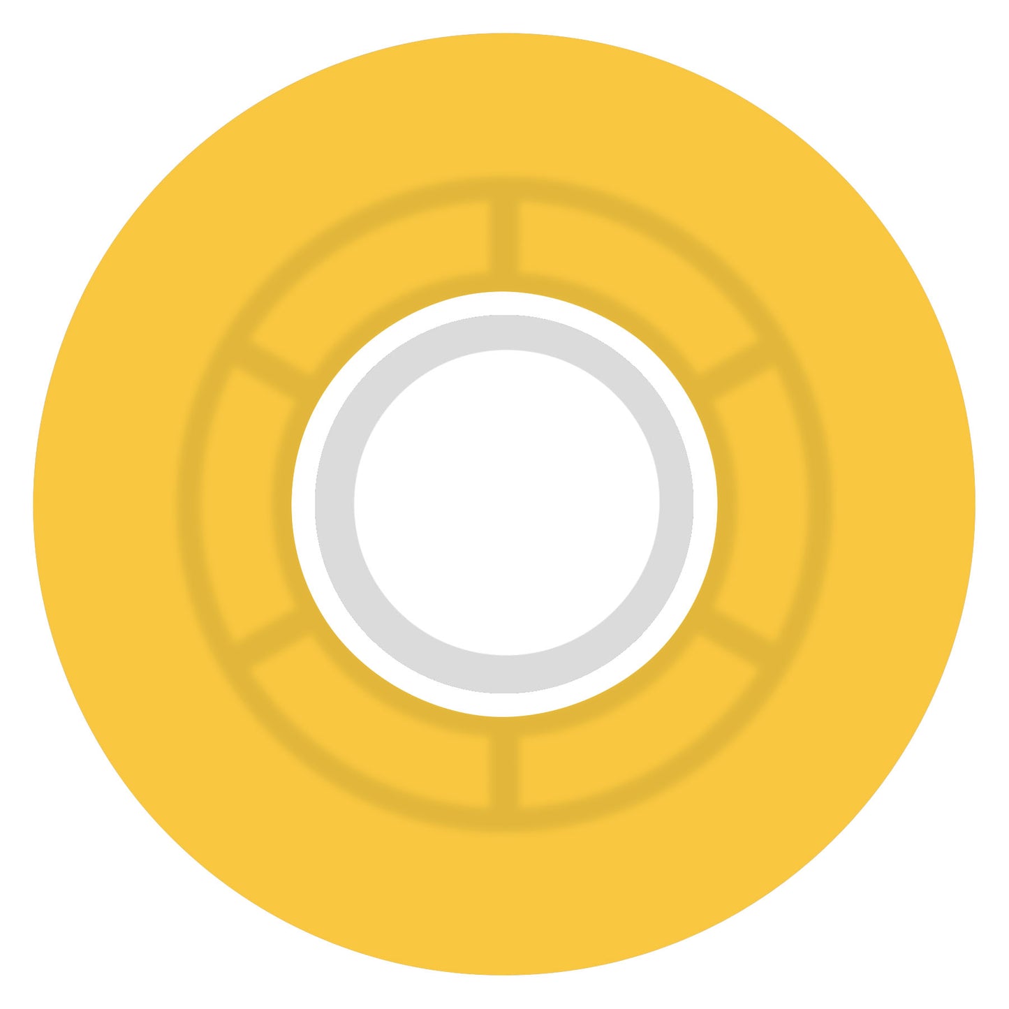 Ricta Wheels 55mm 78a Clouds Transparent Citrus White Skateboard Wheels
