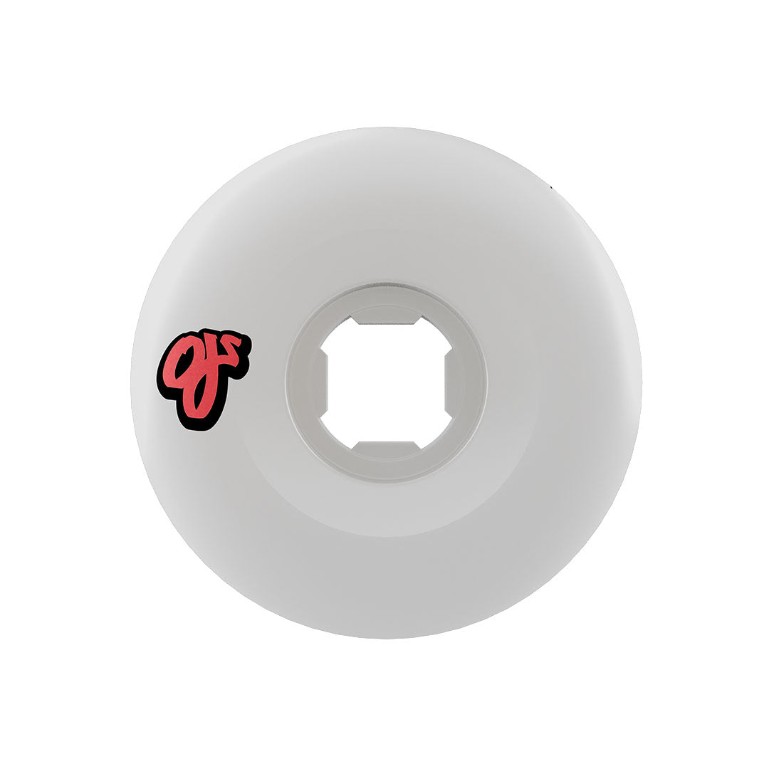 OJ Wheels 56mm 99a Ace Pelka Slappy Redz 2 Elite White Chubbies Skateboard Wheels