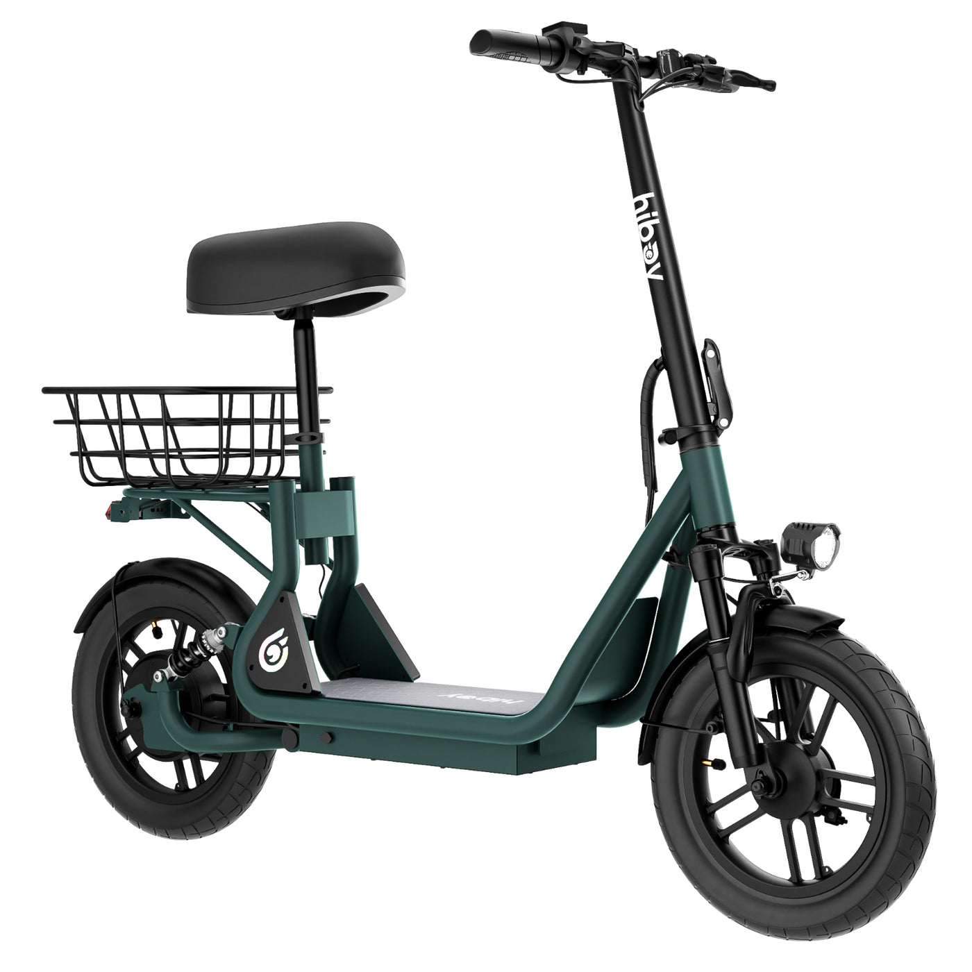Hiboy Q2 Pro 411 Watt Electric Seat Scooter for Commuting Green