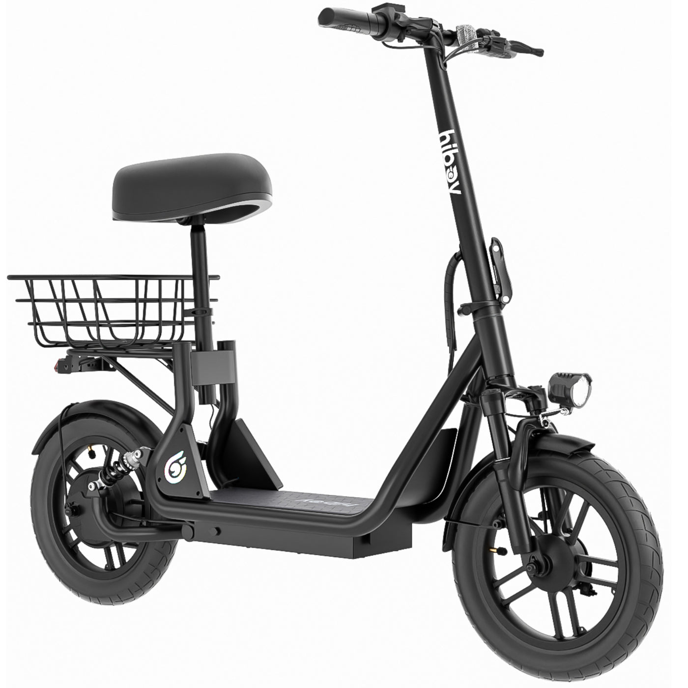 Hiboy Q2 Pro 411 Watt Electric Seat Scooter for Commuting Black