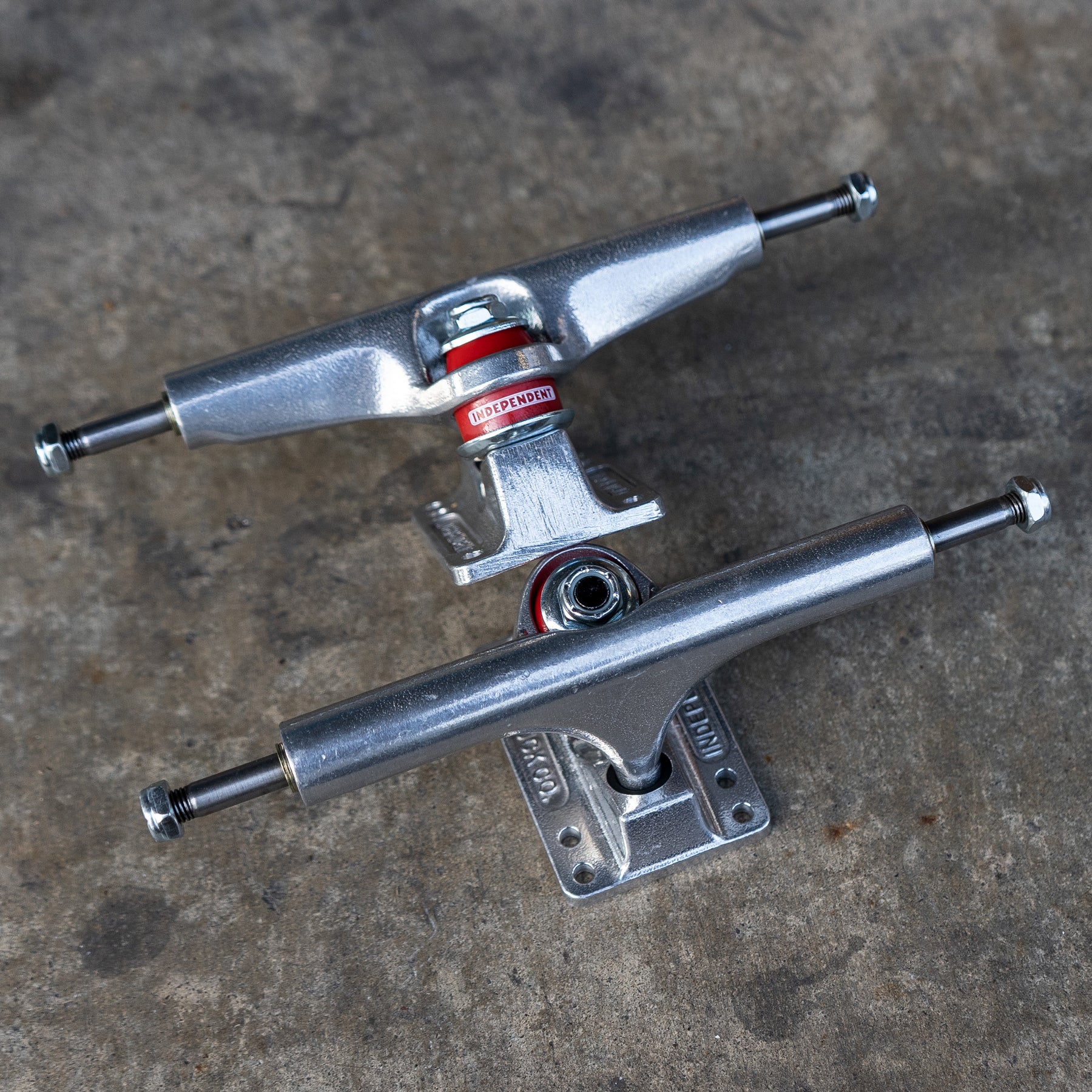 Independent Stage 4 Polished Skateboard Trucks