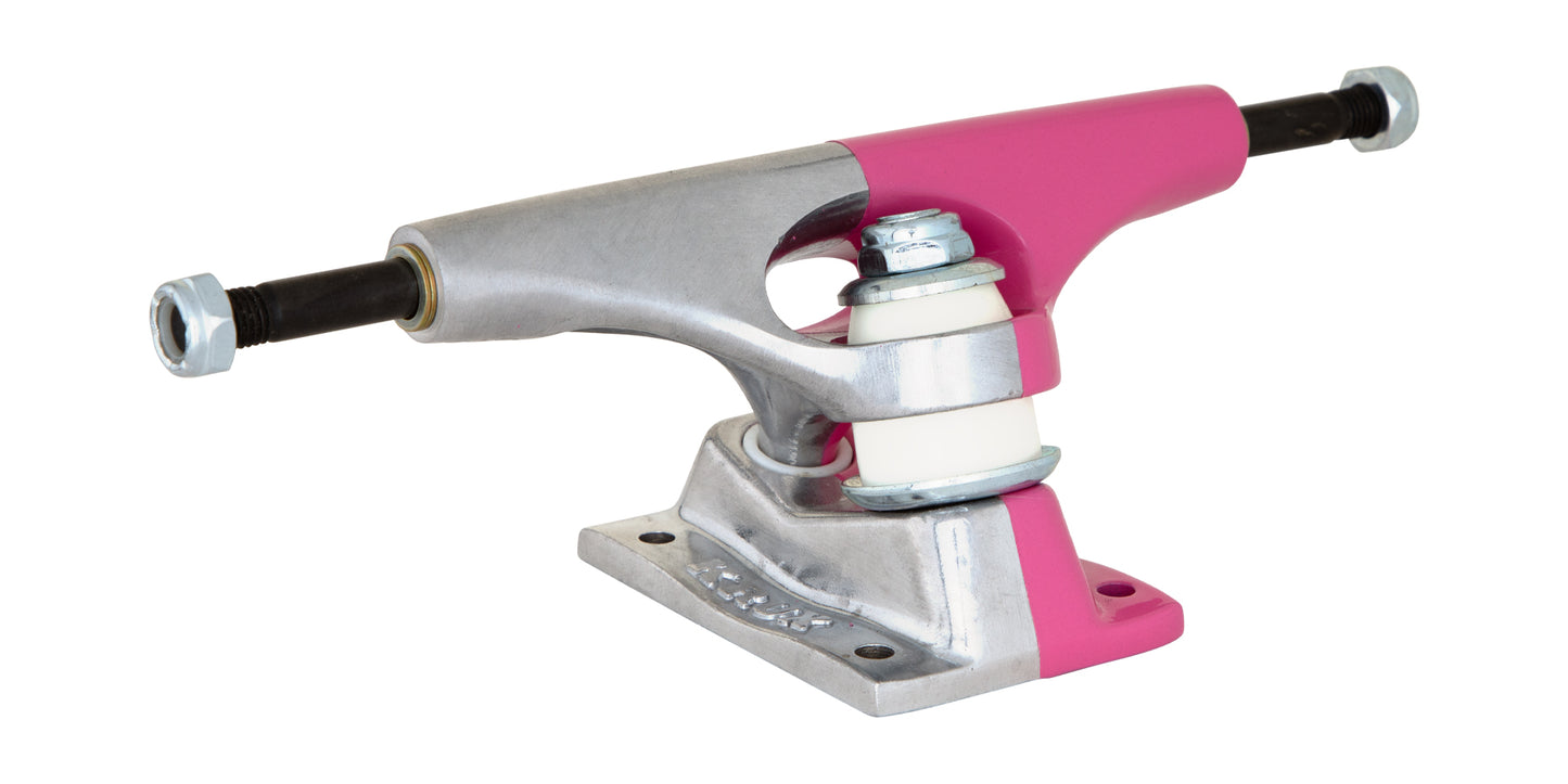 Krux Trucks K5 Dipt Pink/Silver Standard Skateboard Trucks