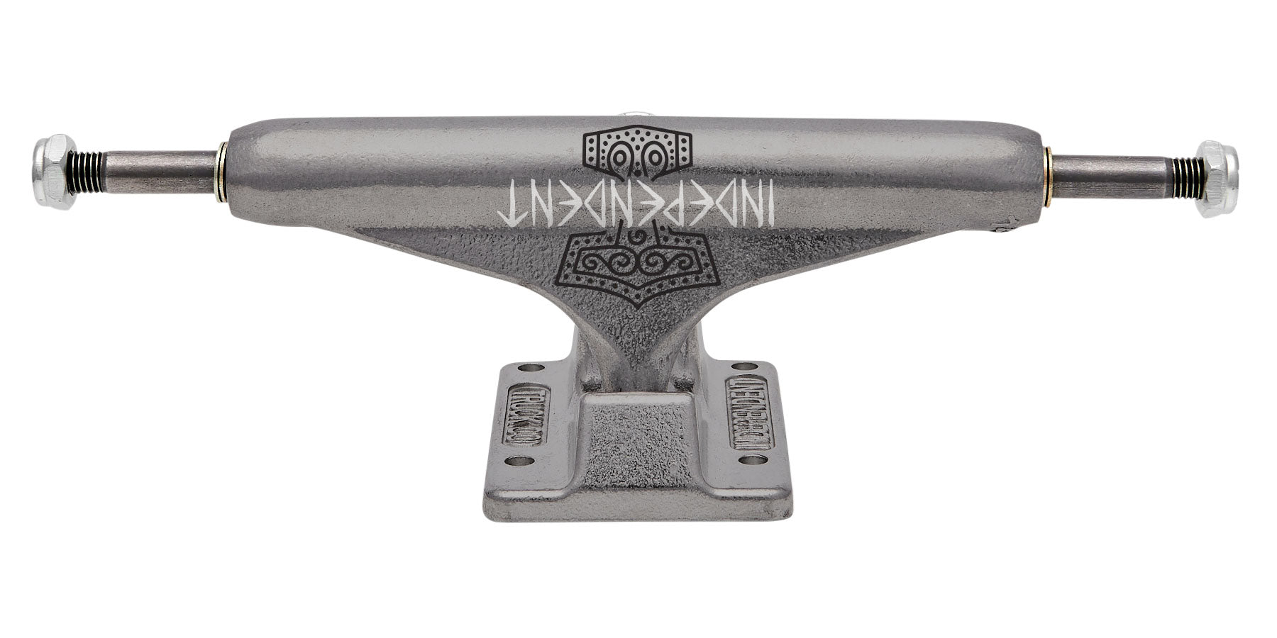 Independent Stage 11 Hollow Kevin Baekkel Pro Transparent Black Standard Trucks (Set of 2)