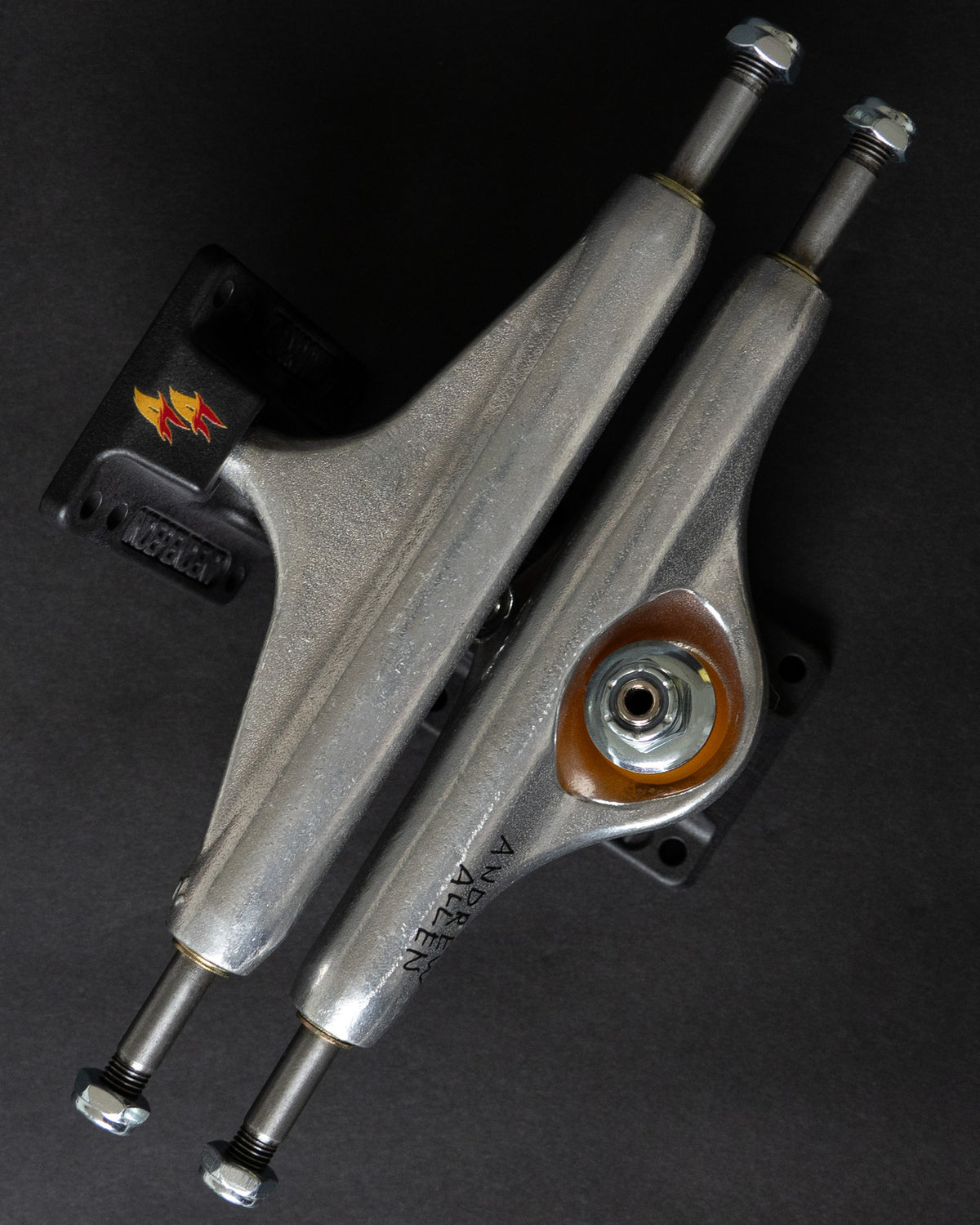 Independent Stage 11 Hollow Andrew Allen Pro Silver Black Standard Trucks 