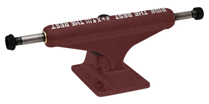 Independent Stage 11 Forged Hollow RTB FTR Burgundy Standard Trucks
