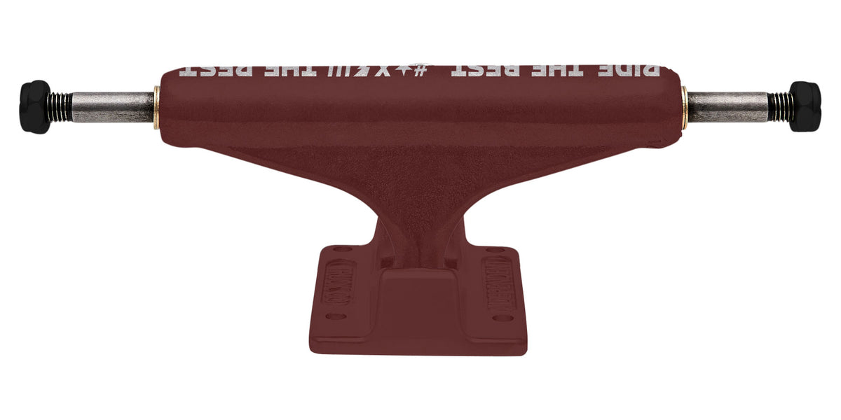 Independent Stage 11 Forged Hollow RTB FTR Burgundy Standard Trucks