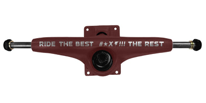 Independent Stage 11 Forged Hollow RTB FTR Burgundy Standard Trucks