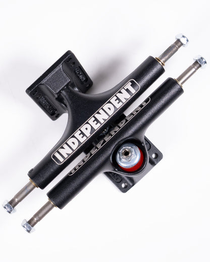 Independent Stage 4 Hollow Full Bar Black Standard Skateboard Trucks