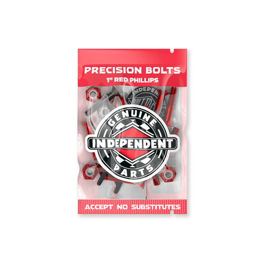 Independent Genuine Parts Precision 1in Phillips Harware Anodized Red with Tool