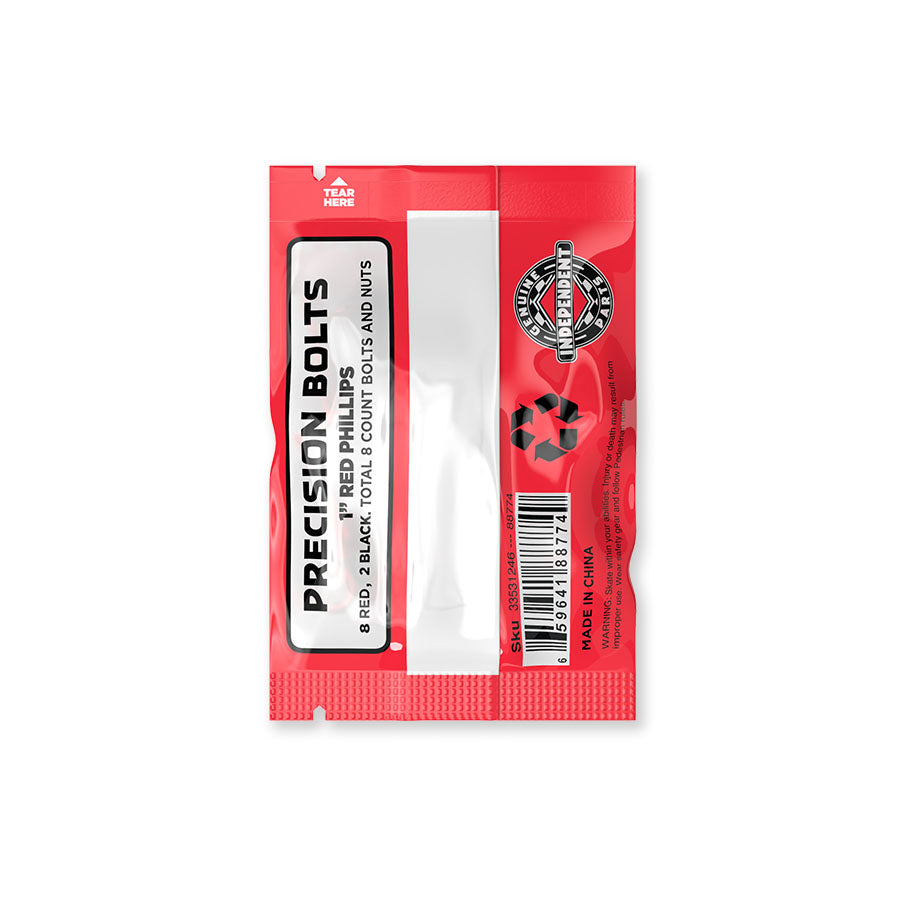 Independent Genuine Parts Precision 1in Phillips Harware Anodized Red with Tool