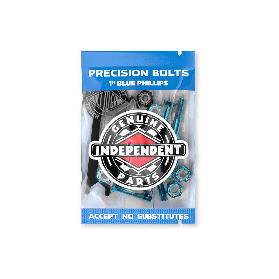 Independent Genuine Parts Precision 1in Phillips Harware Anodized Blue with Tool