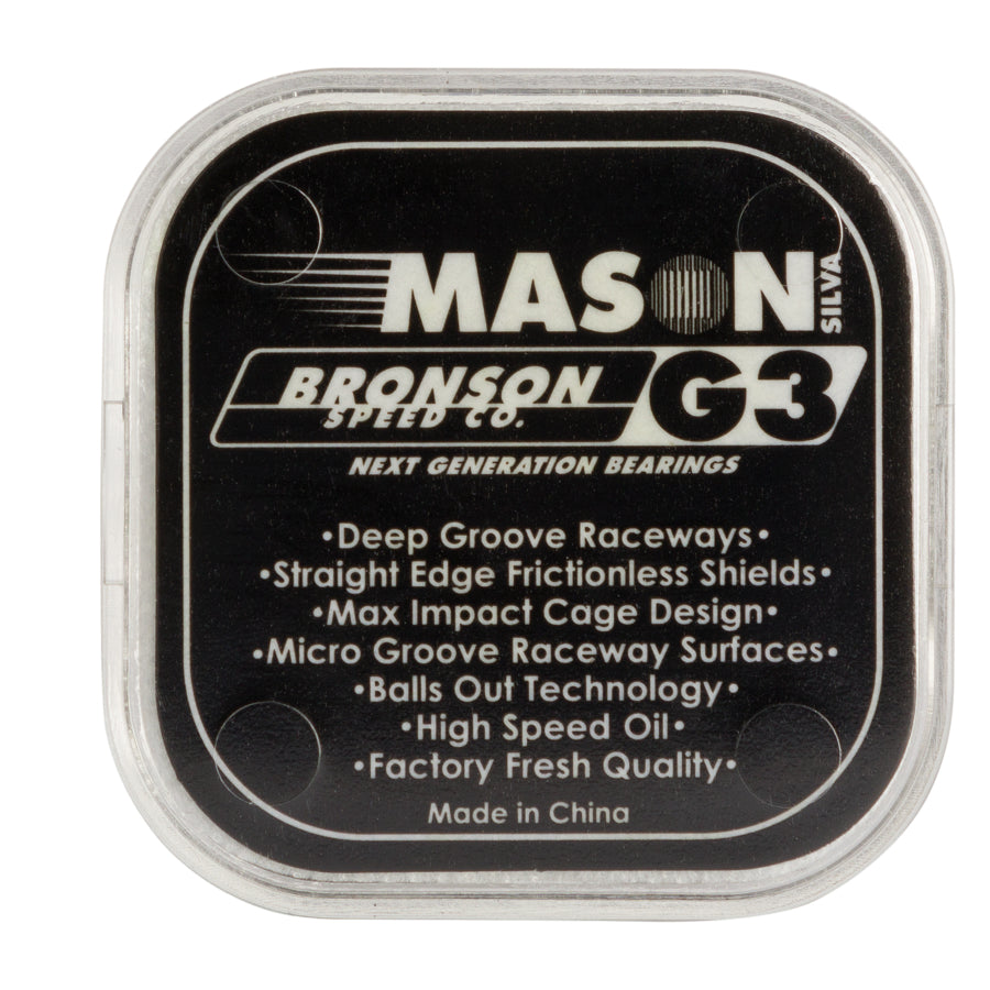 Bronson Speed Co. Mason Silva Pro G3 Skateboard Bearings