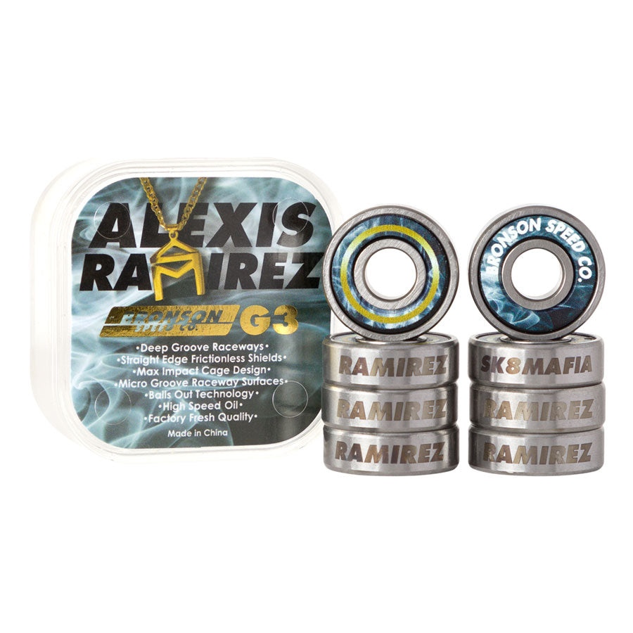 Bronson Speed Co. Alexis Ramirez Pro G3 Skateboard Bearings