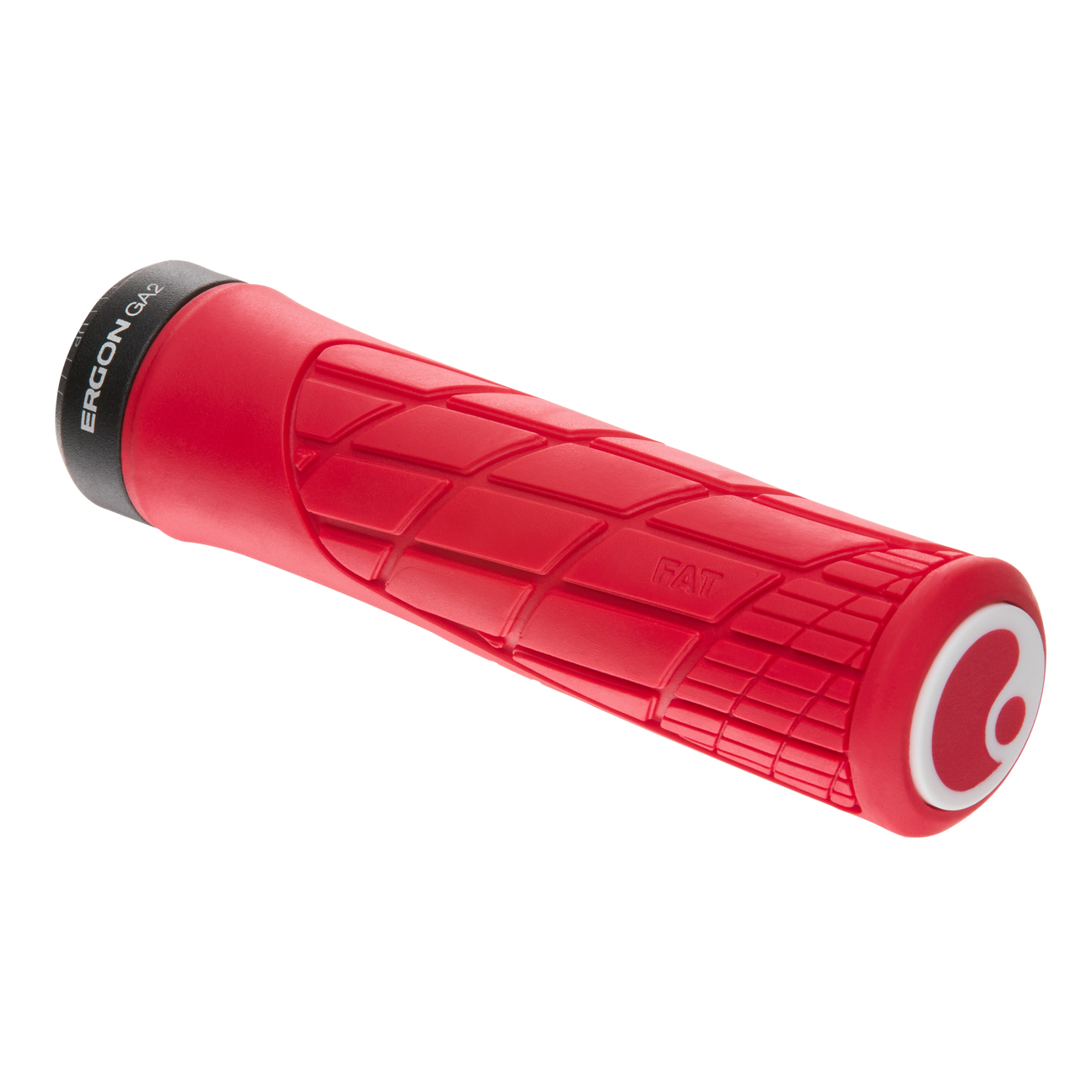 Ergon GA2 FAT Lock-On MTB Bicycle Grips Risky Red