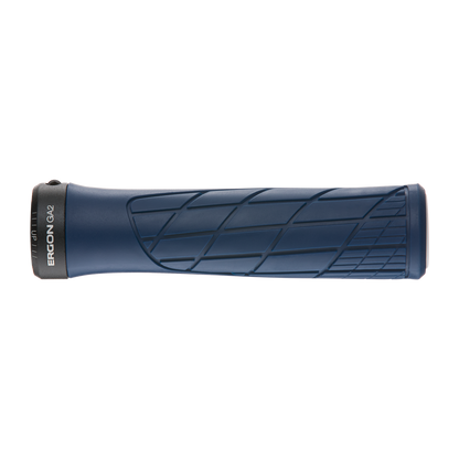 Ergon GA2 Lock-On MTB Bicycle Grips Nightride Blue