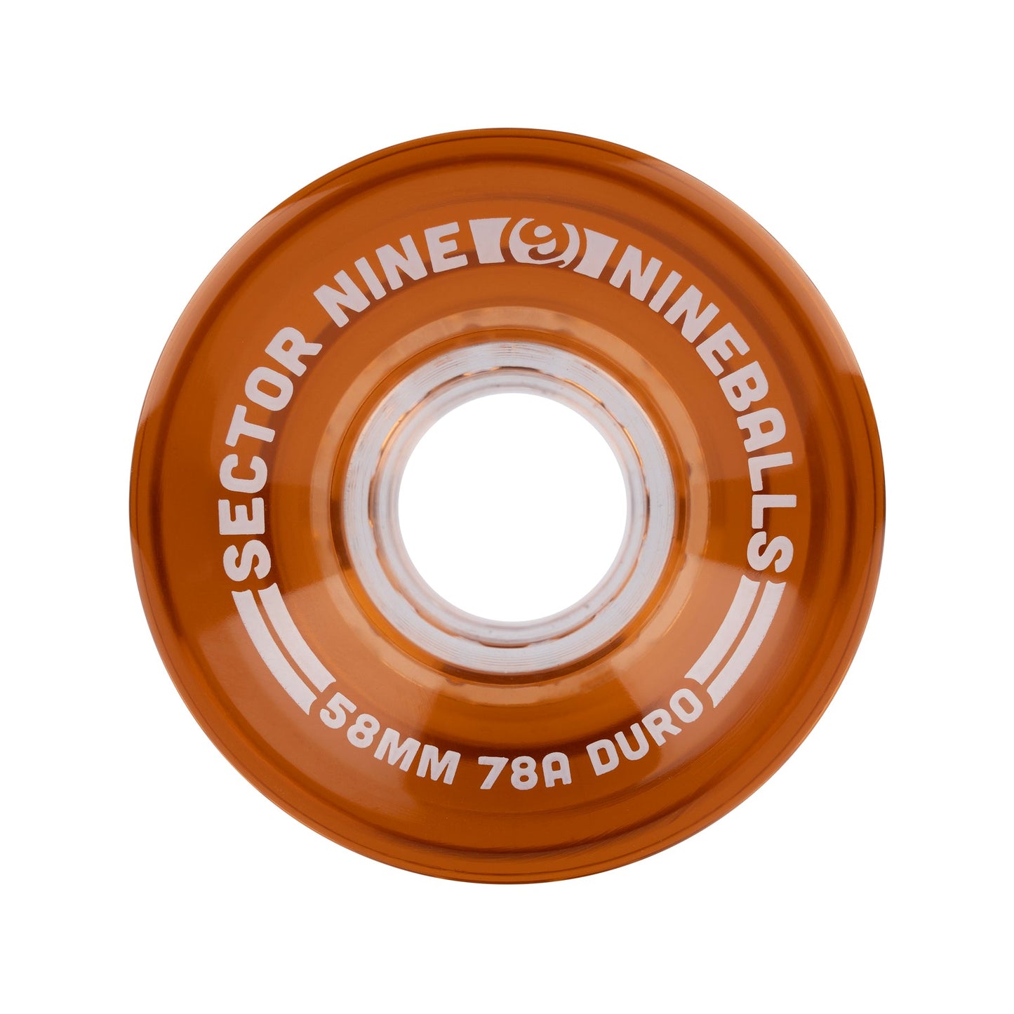 Sector 9 58mm 78a Nineballs Longboard Wheels Root Beer