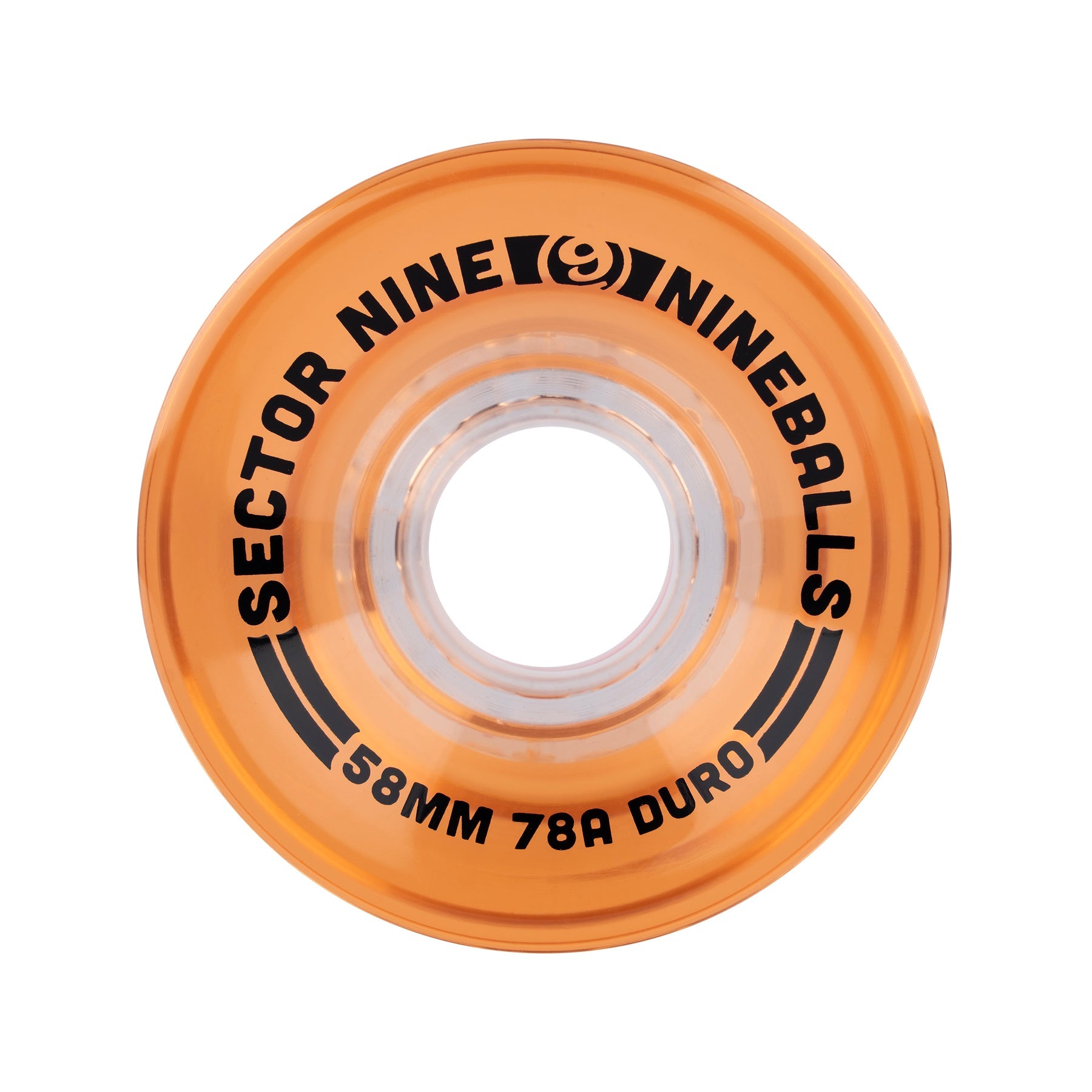 Sector 9 58mm 78a Nineballs Longboard Wheels Cantaloupe