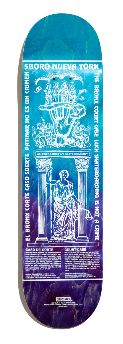 5BORO NYC Lucky Candle Bronx 8.5in Skateboard Deck