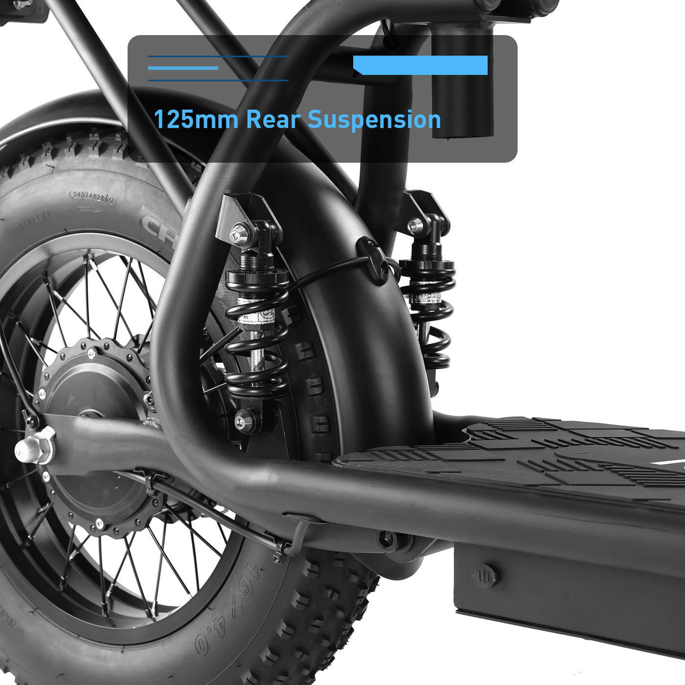 Hiboy U2 Pro 750 Watt Fat Tire Electric Seat Scooter