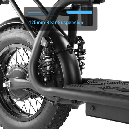 Hiboy U2 Pro 750 Watt Fat Tire Electric Seat Scooter