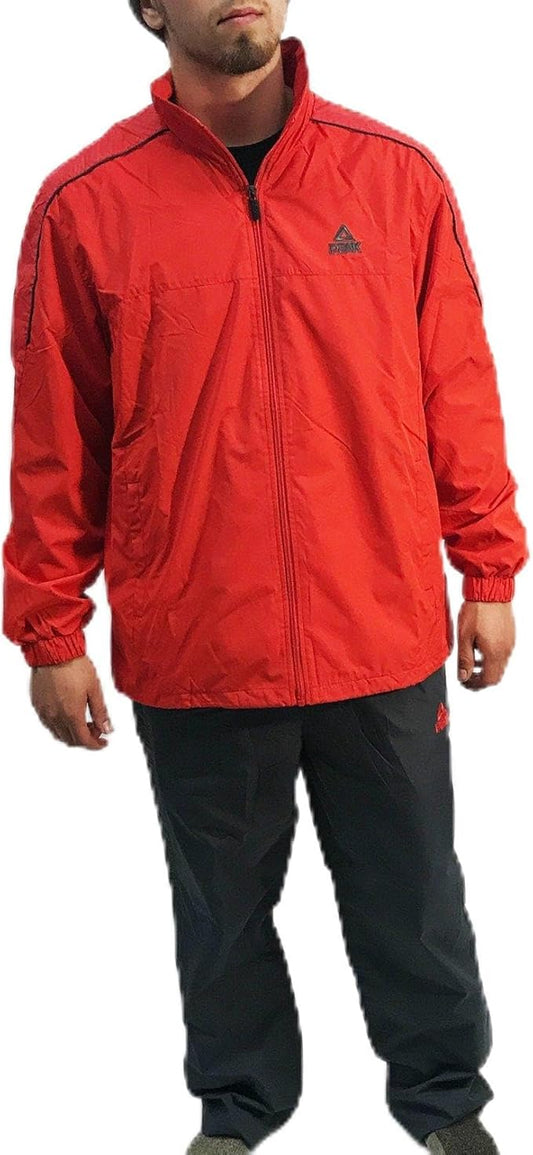 Peak Men's Woven Tracksuit Pant and Jacket Set
