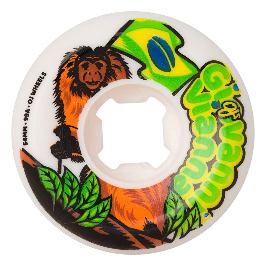 OJ Wheels 54mm 99a Vianna TamTam Elite Hardlines Skateboard Wheels