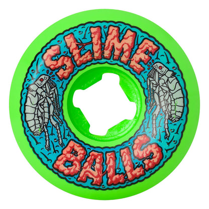 Slime Balls Wheels Flea Balls Speed Balls Green 56mm 99a Skateboard Wheels