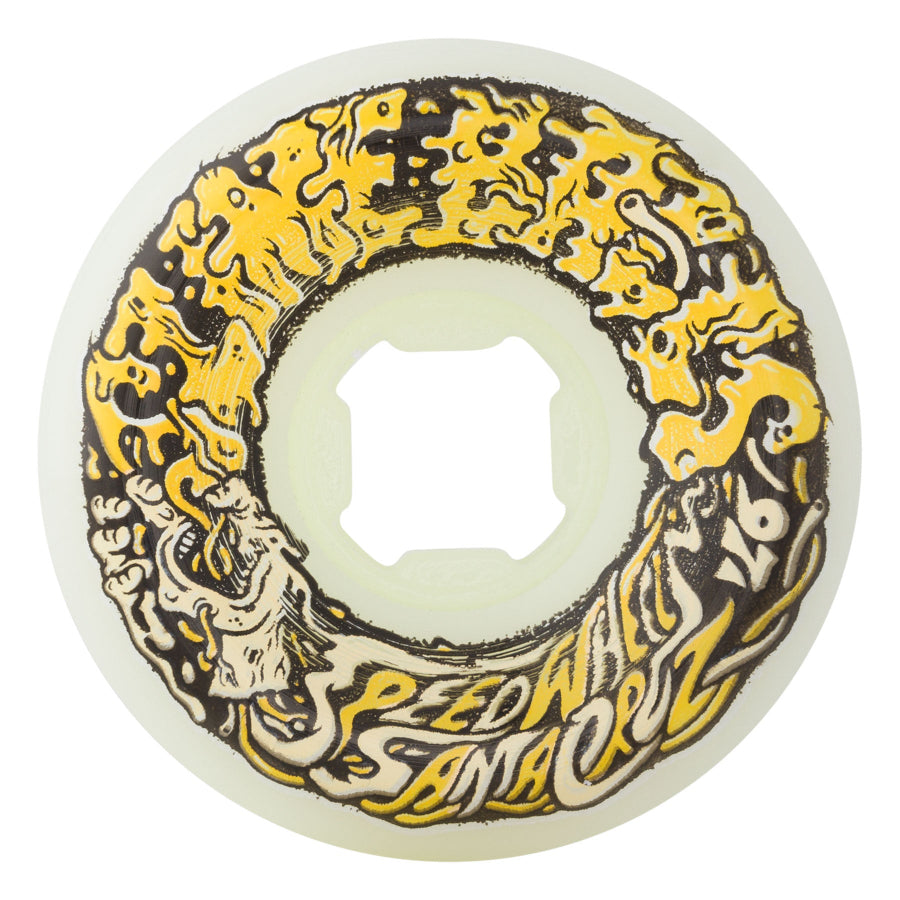 Slime Balls Wheels Vomit Mini Yellow 56mm 97a Skate Wheels