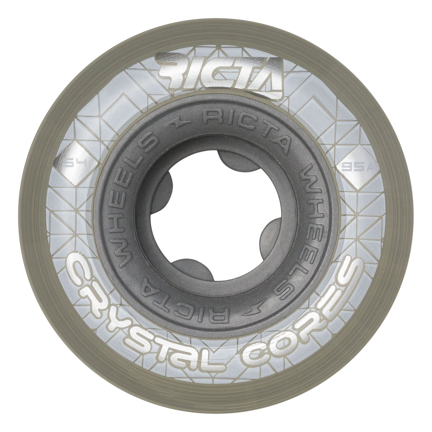 Ricta Wheels 54mm 95a Crystal Cores Skateboard Wheels