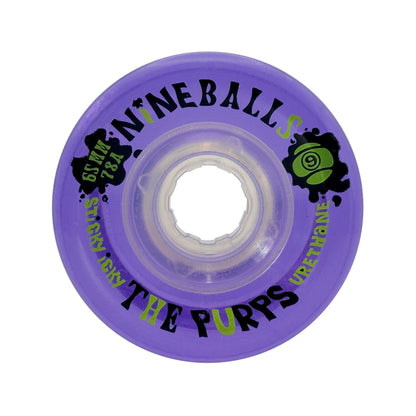 Sector 9 65mm 78a Nineballs Longboard Wheels Purple