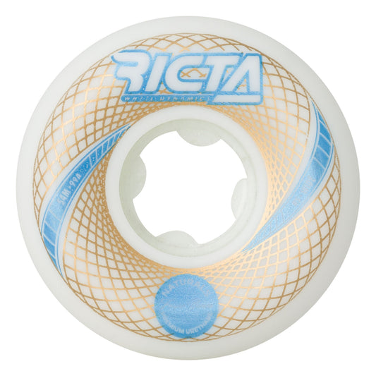 Ricta Wheels 54mm 99a Nunes Vortex Naturals White Wide Skateboard Wheels